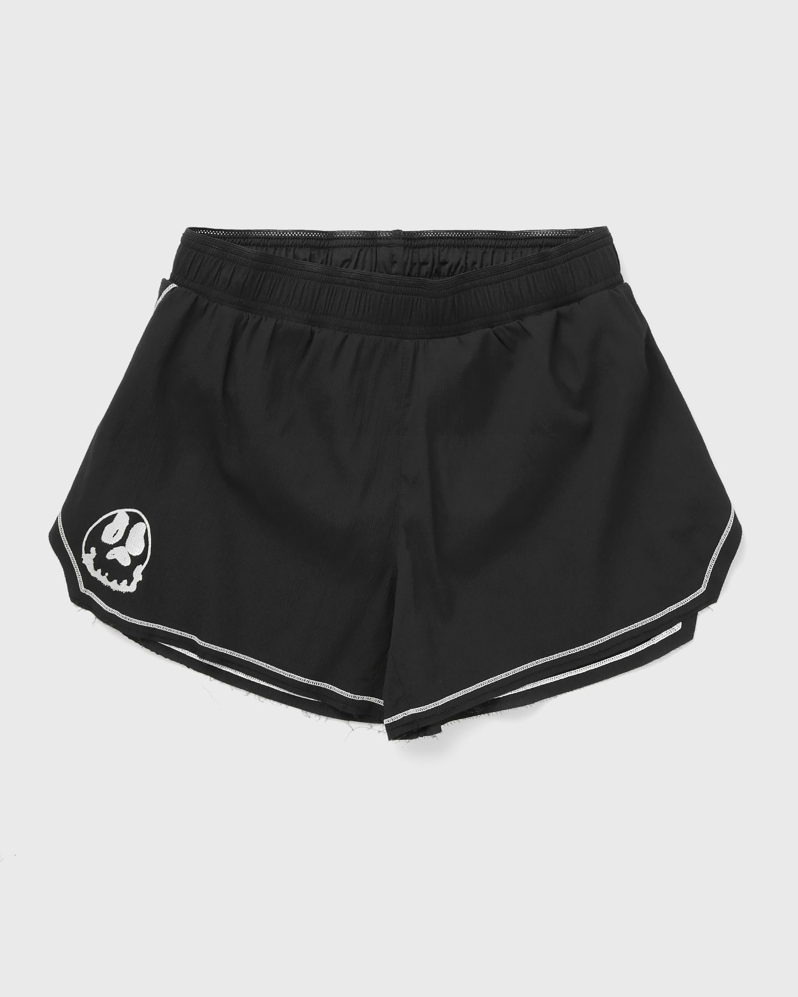 Y-3 CHITO GRAPHIC RUNNING SHORTS, black