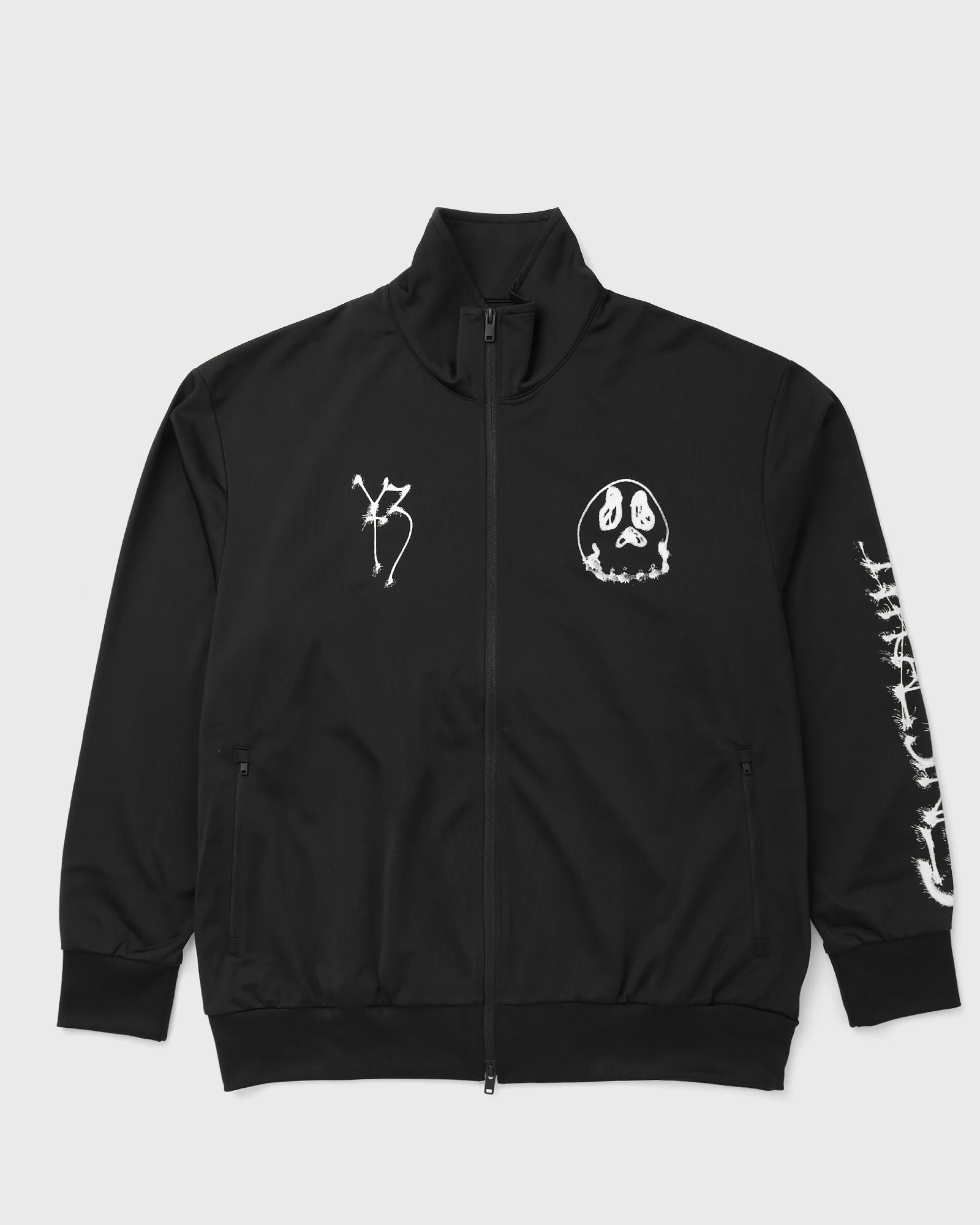 Y-3 CHITO GRAPHIC TRACK TOP, black
