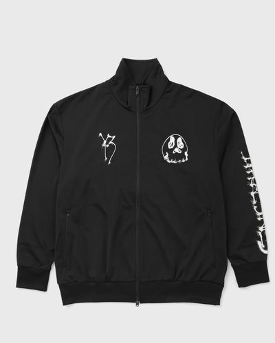 Y-3 CHITO GRAPHIC TRACK TOP, black