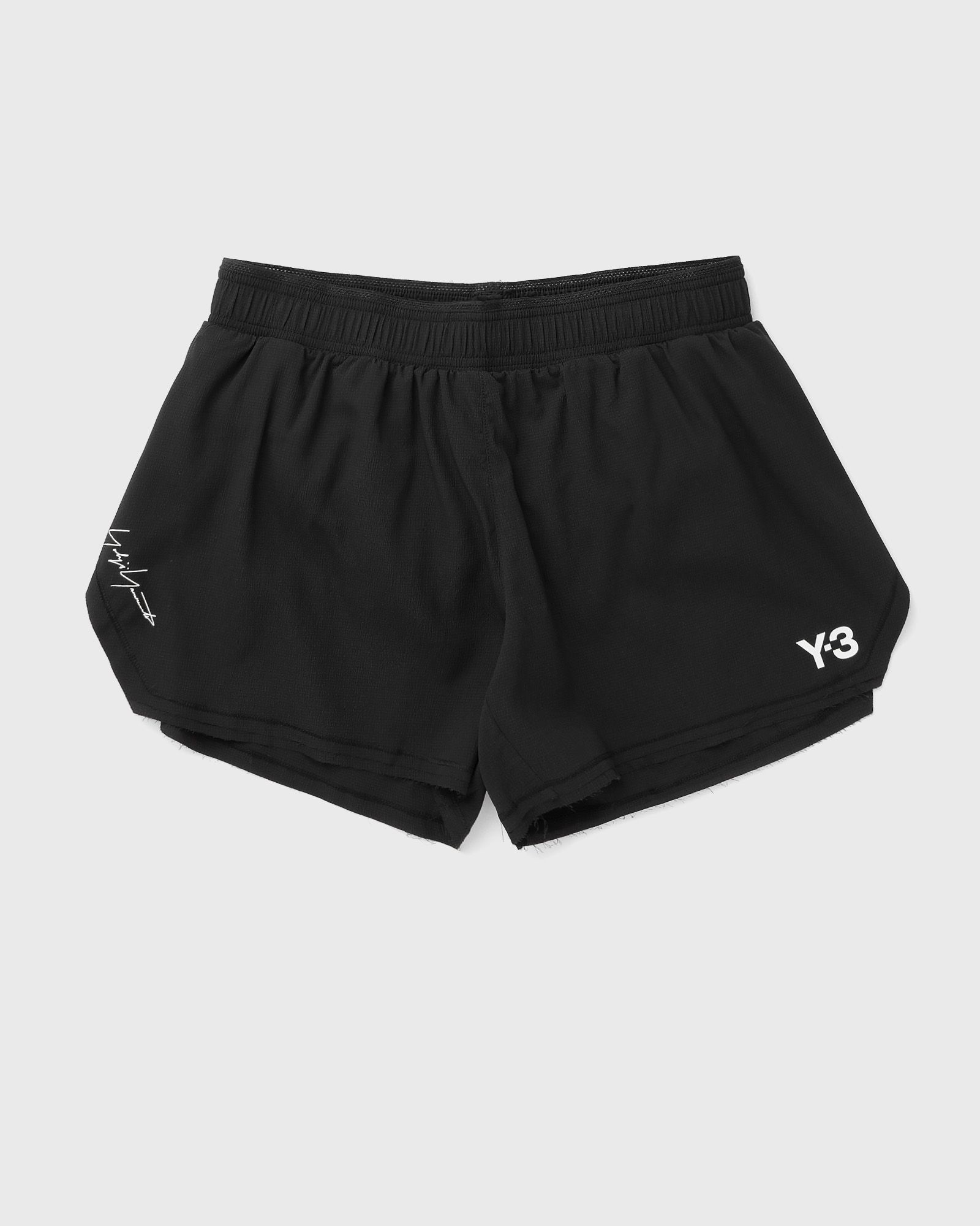 Y-3 RUNNING SHORTS, black