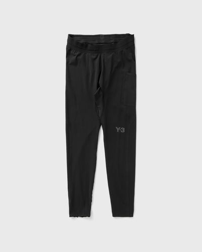 Y-3 RUNNING LEGGINGS, black