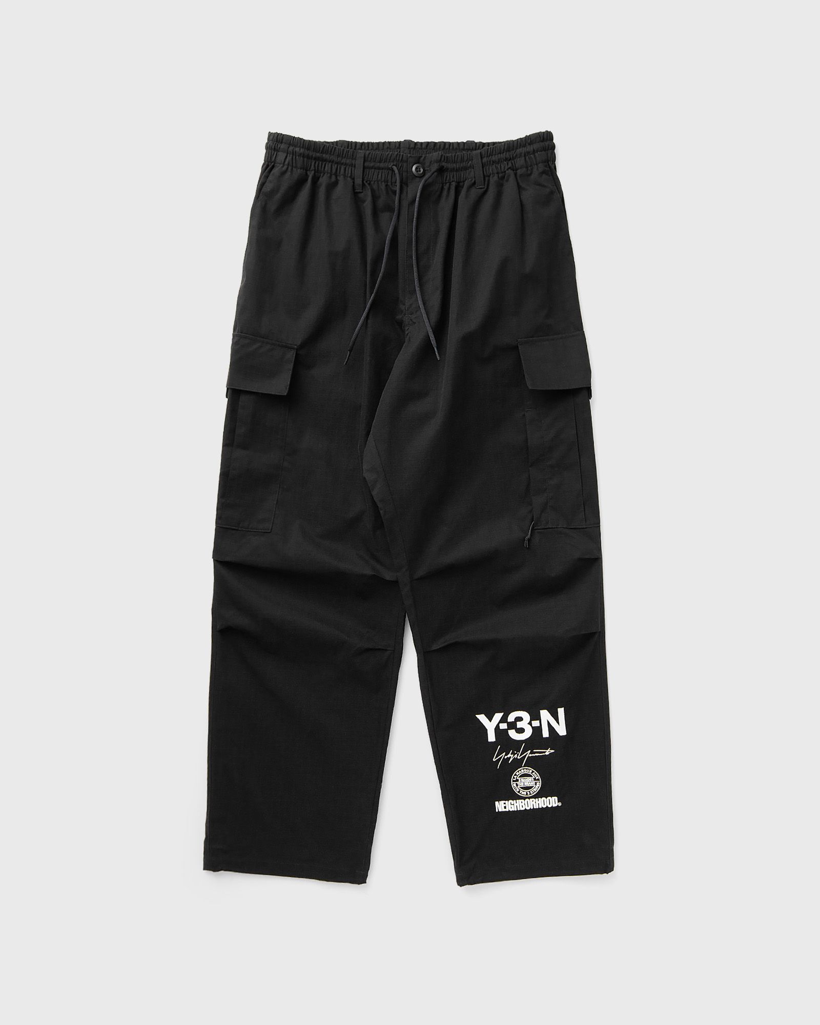 Y-3 X NEIGHBORHOOD CARGO PANTS, black