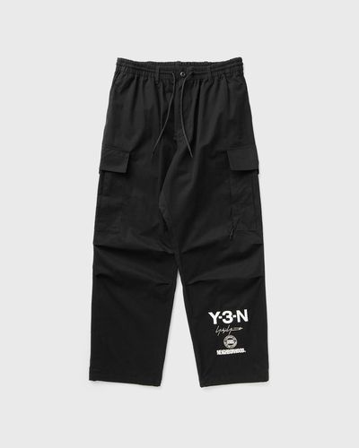 Y-3 X NEIGHBORHOOD CARGO PANTS, black