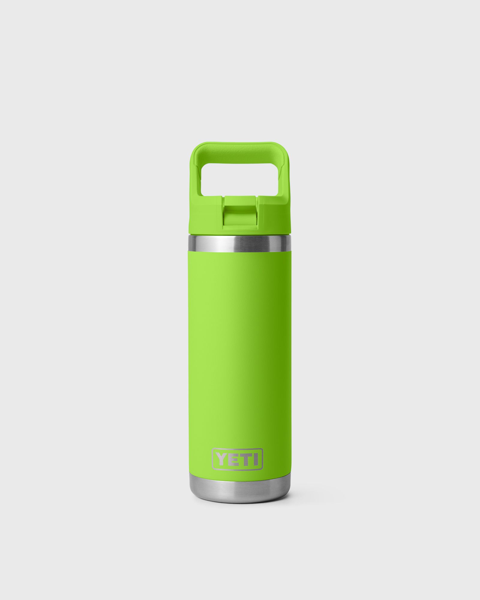 Yeti RAMBLER 18 OZ COLOUR STRAW BOTTLE, green
