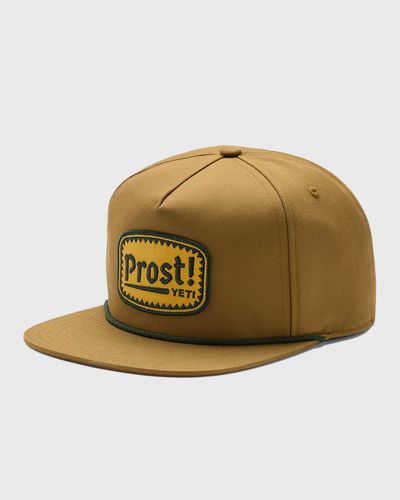 Yeti YETI PROST FLAT BRIM ROPE HAT, brown